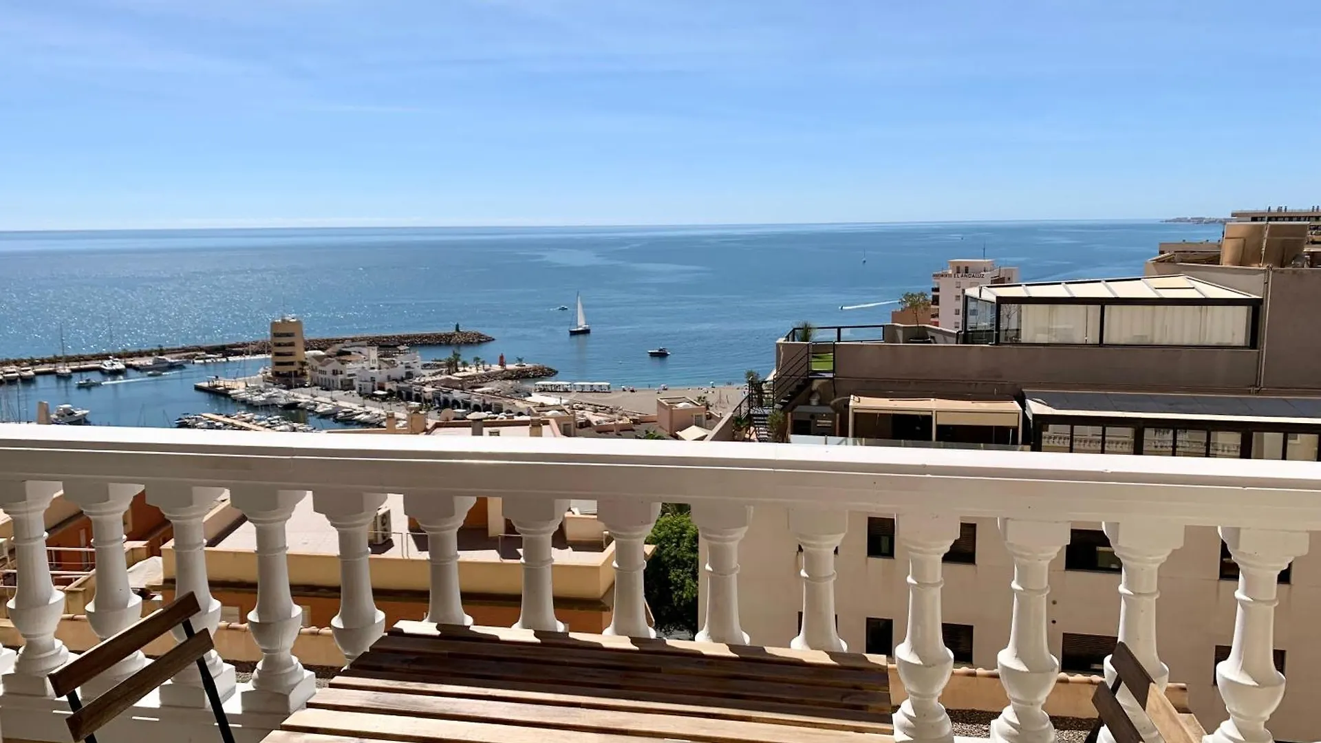 Panoramic Sea Views With Balcony, Air Conditioning And Parking Spain